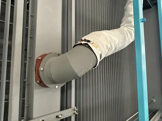 Professional Fiberglass PTFE Filter Bag Industrial Aspiration System Baghouse Dust Collector for Sand Gravel Production